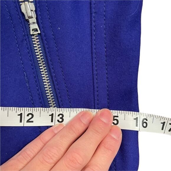 Gap Blogger Favorite Royal Purple Wool Moto Jacket in Ultra Violet - Picture 8 of 10